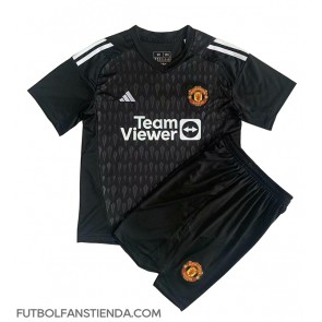 Manchester United Portero Tercera Equipación Niños 2023-24 Manga Corta (+ Pantalones cortos)